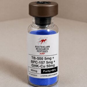Buy bpc 157 tb 500 ghk cu blend vial for research featuring premium quality recovery peptide blend