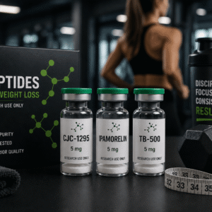 Peptides for weight loss including Semaglutide, Tirzepatide, and Retatrutide for metabolism and appetite support research